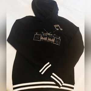 Dolce And Gabbana Mens 48/M Black Pullover Hoodie...